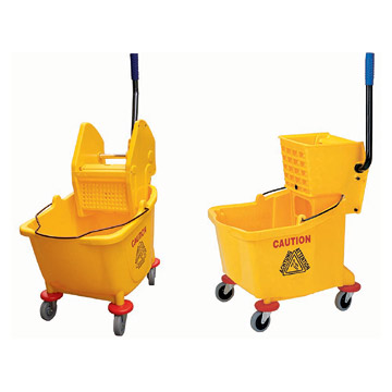  Single Mop Wringer Trolleys ( Single Mop Wringer Trolleys)