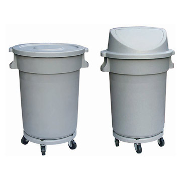  Round Solid Garbage Cans ( Round Solid Garbage Cans)