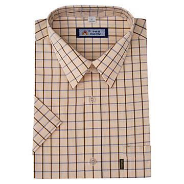 Men`s Check Shirt (Men`s Check Shirt)