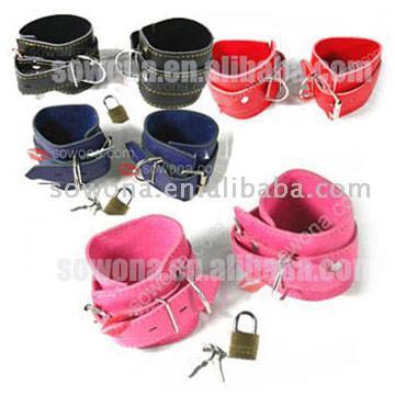  Leather Cuffs, Leather Bondage