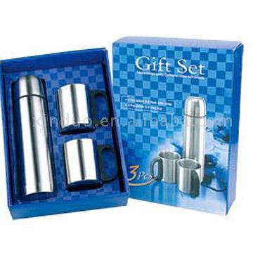  Vacuum Flask with 2pcs 220ml Cups (Термос с 2шт 220мл кубки)