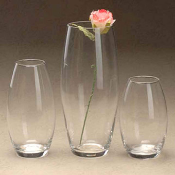  Clear Glass Vases (Vases en verre clair)