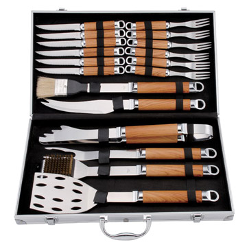  BBQ Tools in Alum Case ( BBQ Tools in Alum Case)