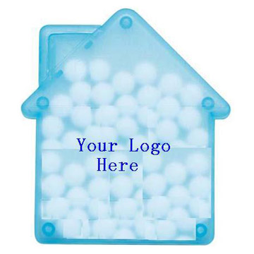  Mints with House-Shaped Card