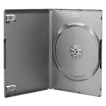  14mm Single Black Long DVD Case (14mm единого черного Long DVD Case)