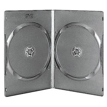  9mm Double Black Long DVD Case (9mm Long Double Bl k DVD Case)