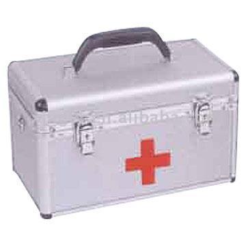  Aluminum Medicine Case / First Aid Case (Алюминиевый Медицина Case / Первая помощь делу)