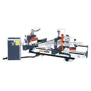  Solid Plywood Flooring Machine-Double End Tenoner (Solid Machine Plywood Flooring-End Double Tenonneuse)