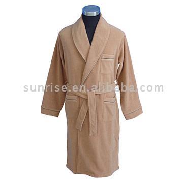  Men`s Polar Fleece Morning Gown (Мужские Полярный руно халате)