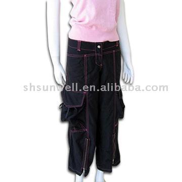  Ladies` Woven Pants ( Ladies` Woven Pants)