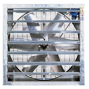  LFB Rectangular Fans with Shutters (LFB Fans rectangulaire avec des volets)