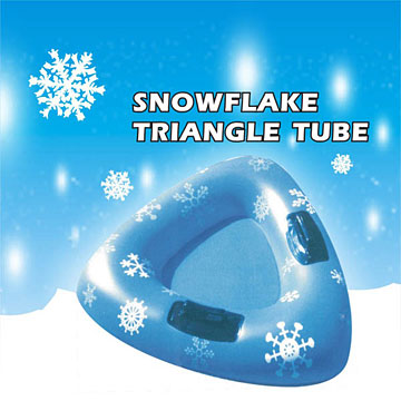 PVC Snowflake Triangle Tube (PVC Snowflake Triangle Tube)