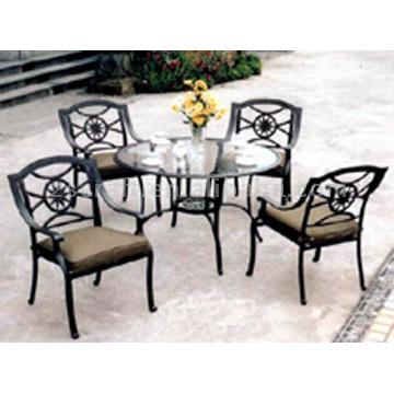  Aluminum Tube Rattan Chairs (Алюминиевой трубки из ротанга Кафедры)