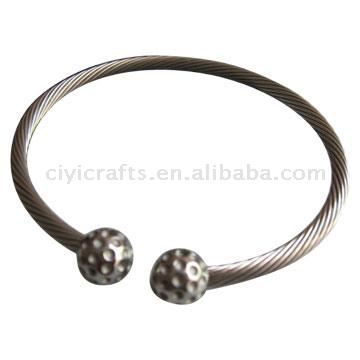  Magnetic Golf Bracelet( Stainless Steel) (Golf Bracelet magnétique (acier inoxydable))