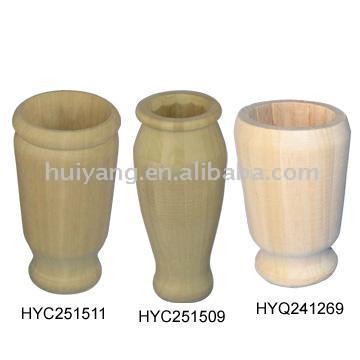  Wood Vase ( Wood Vase)