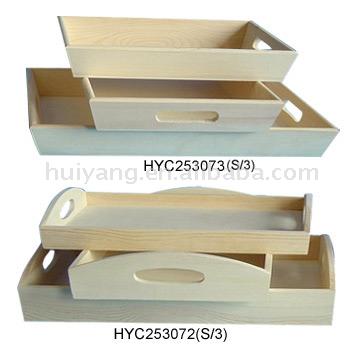  Wooden Trays ( Wooden Trays)