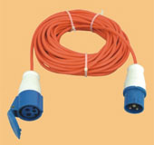  PVC Cable with Plug and Socket (PVC-Kabel mit Stecker und Buchse)