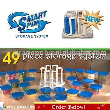  Smart Spin 49-Piece Storage System ( Smart Spin 49-Piece Storage System)