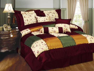  Embroidered Comforter Set ( Embroidered Comforter Set)