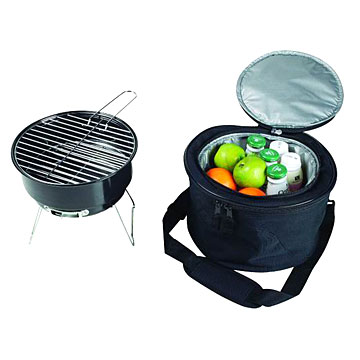  Camping BBQ and Cool Bag