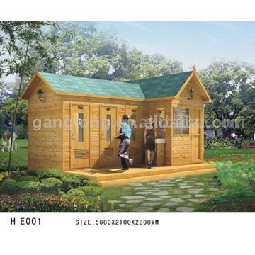  Toilet Wooden House ( Toilet Wooden House)