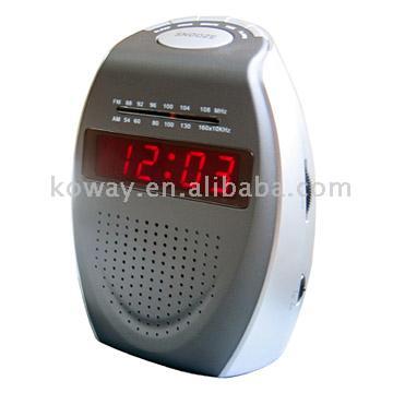  AM/FM LED Alarm Clock Radio