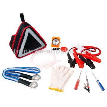  10pc Roadside Car Emergency Kit (10pc Roadside Car Kit d`urgence)