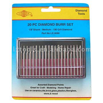  Diamond Burrs (Diamond Bavures)