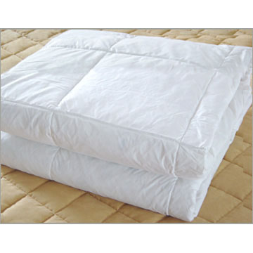  100% Cotton Bleached Down-Proof Quilt (100% coton blanchi Down-Proof Quilt)