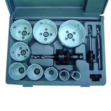  13pc Bi-Metal Hole Saw Kit (13pc биметаллических Hole Saw Kit)