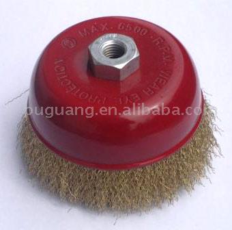  Crimped Wire Bowl Brush (Serties Wire Bowl Brush)