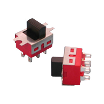  Miniature Slide Switches with Wide Actuator