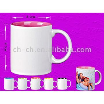 11oz. Innenfarbe Coated Mug (11oz. Innenfarbe Coated Mug)