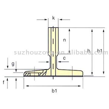  Machined Guide Rail ( Machined Guide Rail)