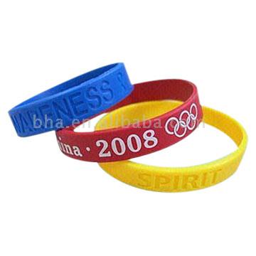  Silicone Wrist Bands (Wrist Bands silicone)