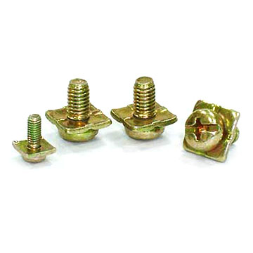  Drive Pan Head Screws with Square Washers ( Drive Pan Head Screws with Square Washers)