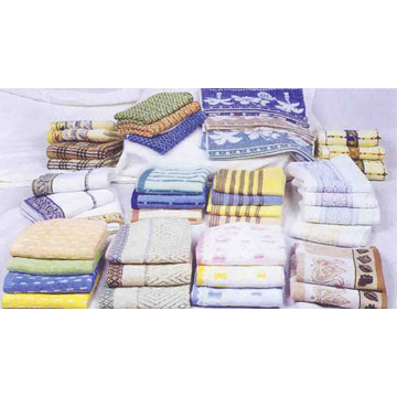  Jacquard Towels (Serviettes Jacquard)