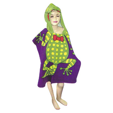  Child`s Hooded Beach Towel (Child`s Hooded Serviette de plage)