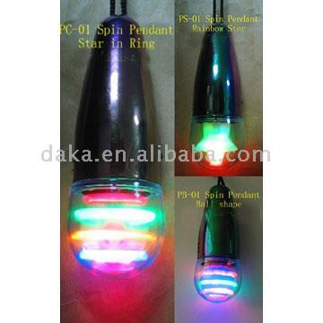  LED Flash Spinning Pendant (PS-01, PC-01, PB-01) (LED Flash Spinning Pendant (PS-01, PC-01, PB-01))