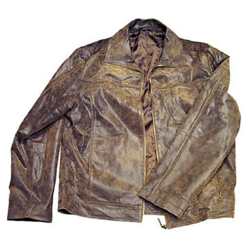  Men`s Suede Leather Jacket (Men`s Suede Leather Jacket)