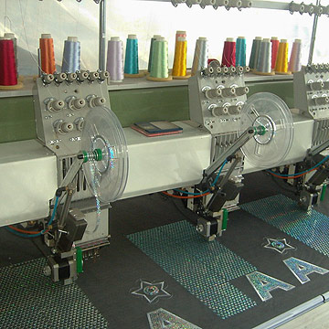  Sequin Embroidery Machine, Textile Machine (Sequin вышивальная машина, Текстильные машины)