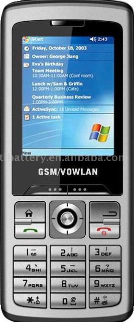  GSM/WIFI Dual Mode Phone, Window Mobile 5.0 Based Bar Phone (GSM / WiFi Dual Mode телефон, Window Mobile 5.0 основании Бар телефон)