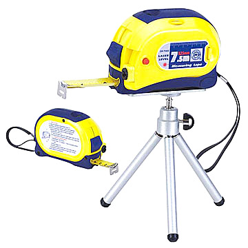  Steel Tape Measures with Laser Level