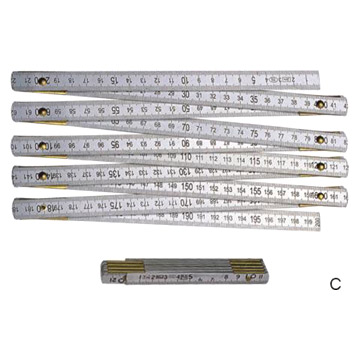  Aluminum Folding Ruler (Алюминиевый складной метр)