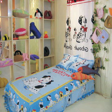  100% Cotton Printed Children Bedding Set (100% хлопок Печатный детей Комплекты постельных принадлежностей)