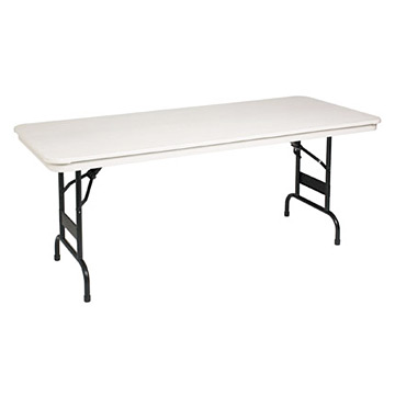  Delight Adjustable Plastic Folding Table (Delight höhenverstellbaren Kunststoff-Klapptisch)