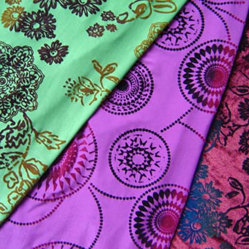  Multi-Color Flock Fabrics (Multi-Color-Flock Fabrics)