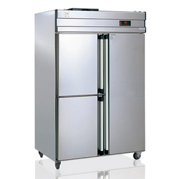  Stainless Steel Refrigeratig Cabinet with Three Doors (Stainless Steel Refrigeratig au Cabinet des Trois Portes)