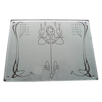  Glass Chopping Board (Printing) ( Glass Chopping Board (Printing))