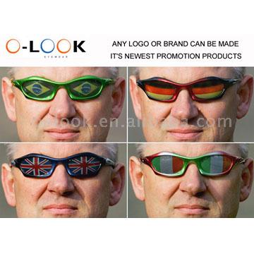  National Flag Sunglasses (Drapeau national Lunettes de soleil)